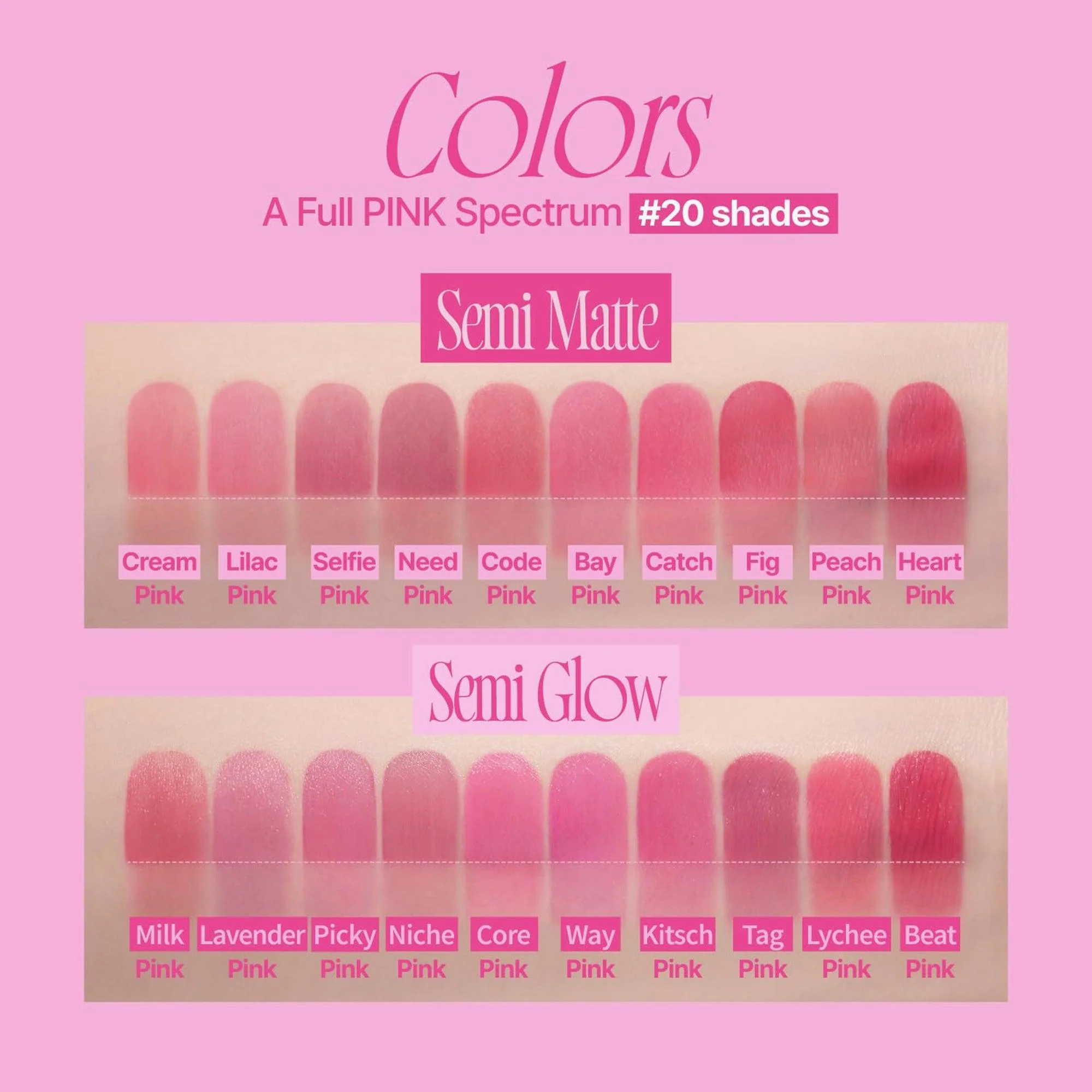 Fwee Pink Obsession Stay-Fit Lip Tint G08 Tag Pink 3.8gm - Image 3