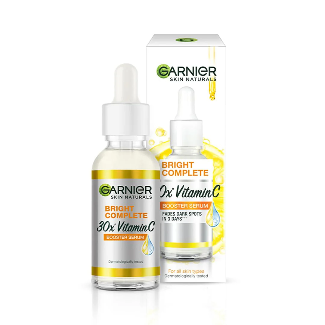 Garnier Skin Naturals Bright Complete 30x Vitamin C Booster Serum 30ml - Image 3