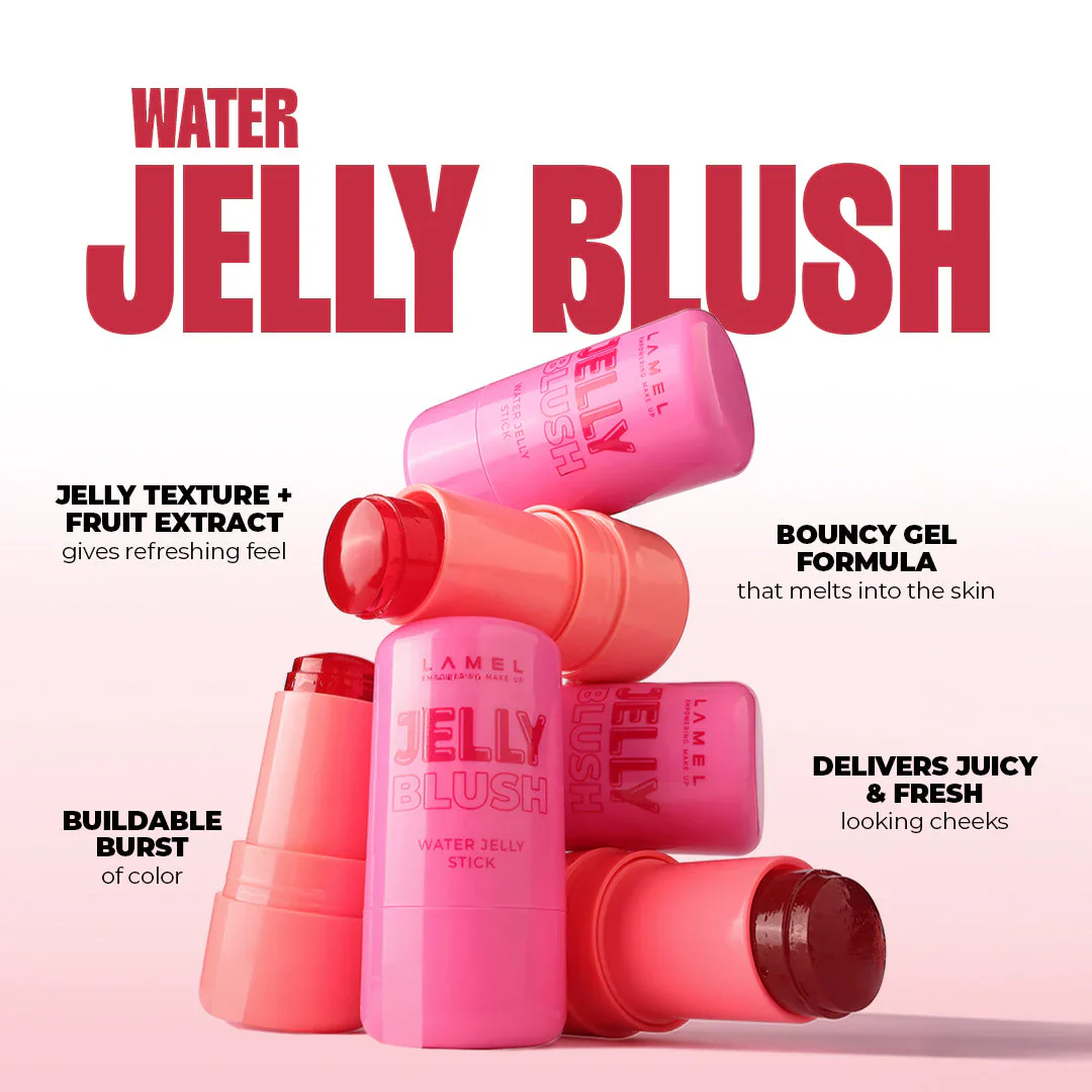 Lamel Water Jelly Blush 02 Guava 6.6gm - Image 4