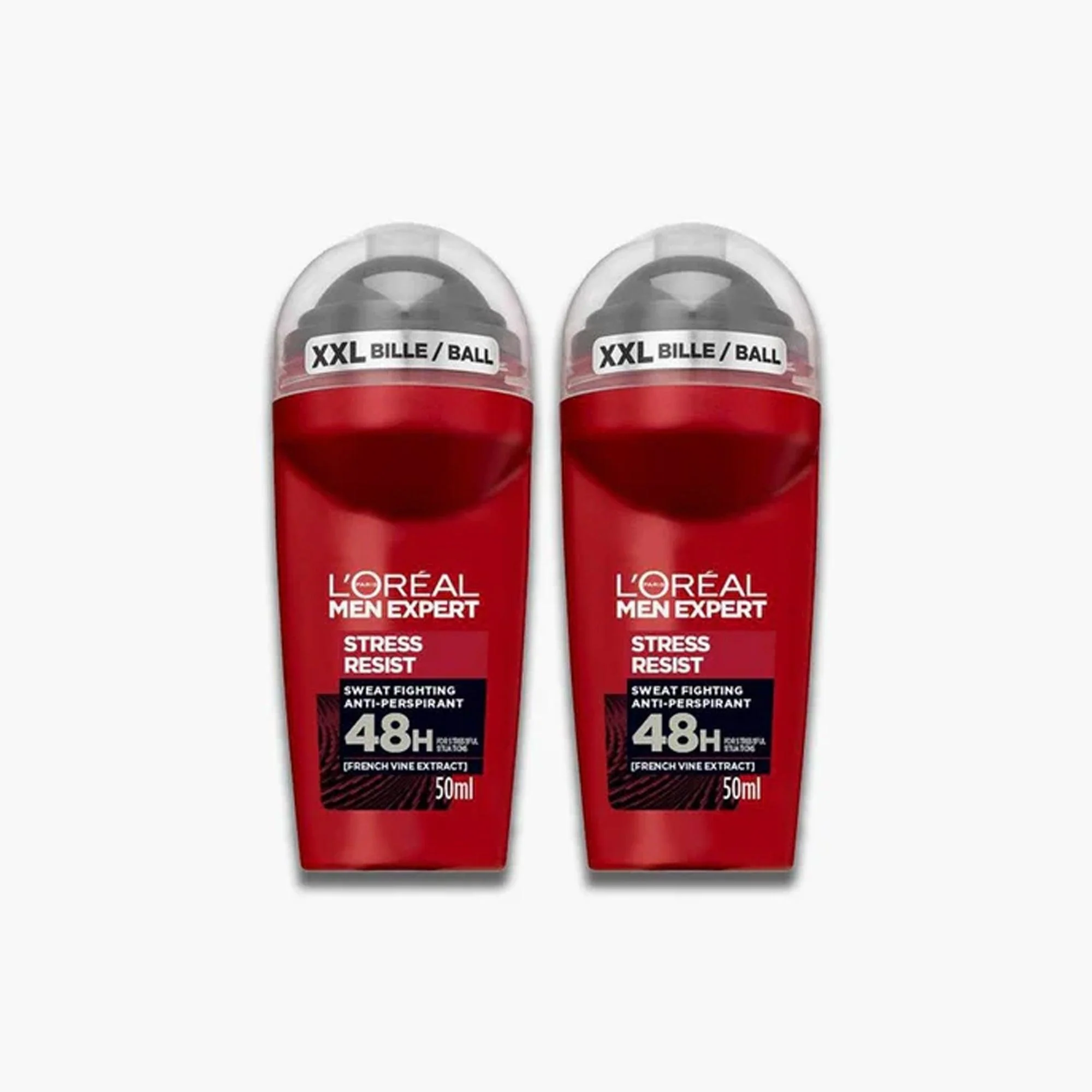 L'Oreal Paris Men Expert Stress Resist 48H Sweat Fighting Anti-Perspirant Roll-On 50ml - Image 3