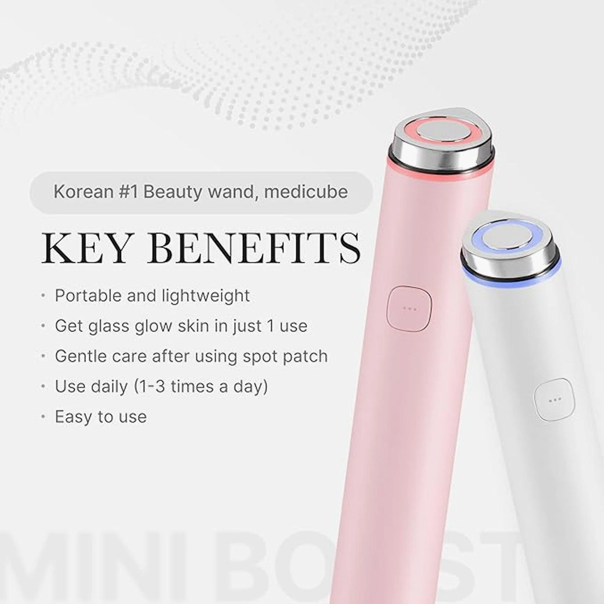 Medicube Age-R Booster Pro Mini Pink 1 Piece - Image 3