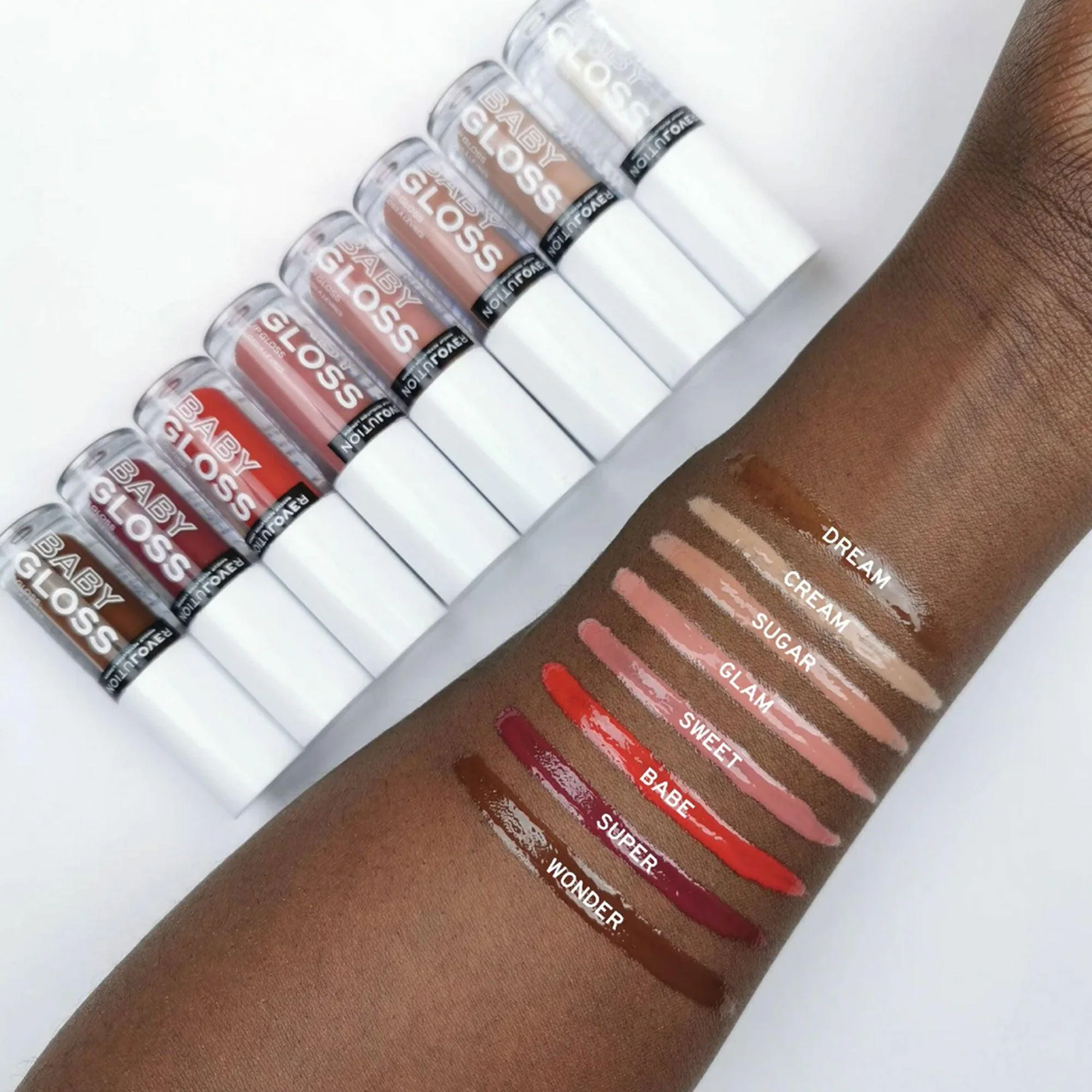 Revolution Relove Baby Gloss Lip Gloss Sugar 2.2ml - Image 3